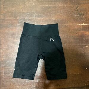 Oner Active Black High Waist Women Shorts